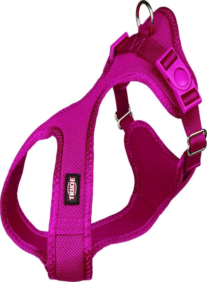 Trixie Soft Dog Harness, 35 - 60 cm x 20 mm, Fuchsia - Image 1